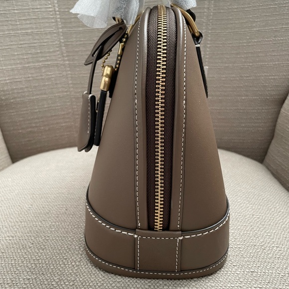 Coach Revel bag in colour dark stone new with tag - Picture 11 of 16